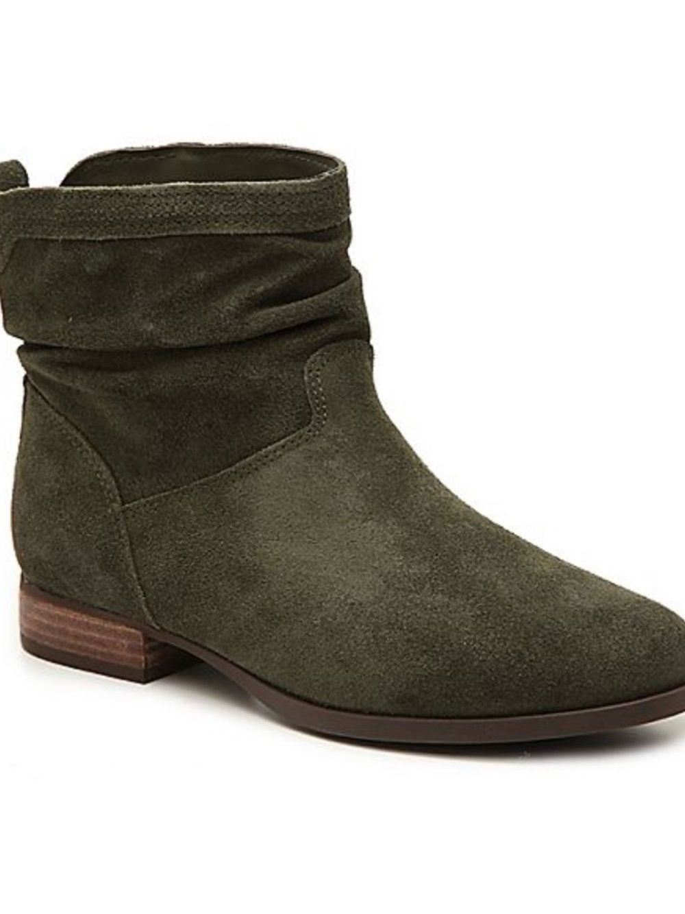 Koolaburra Olive Suede Slouch Ankle Boot